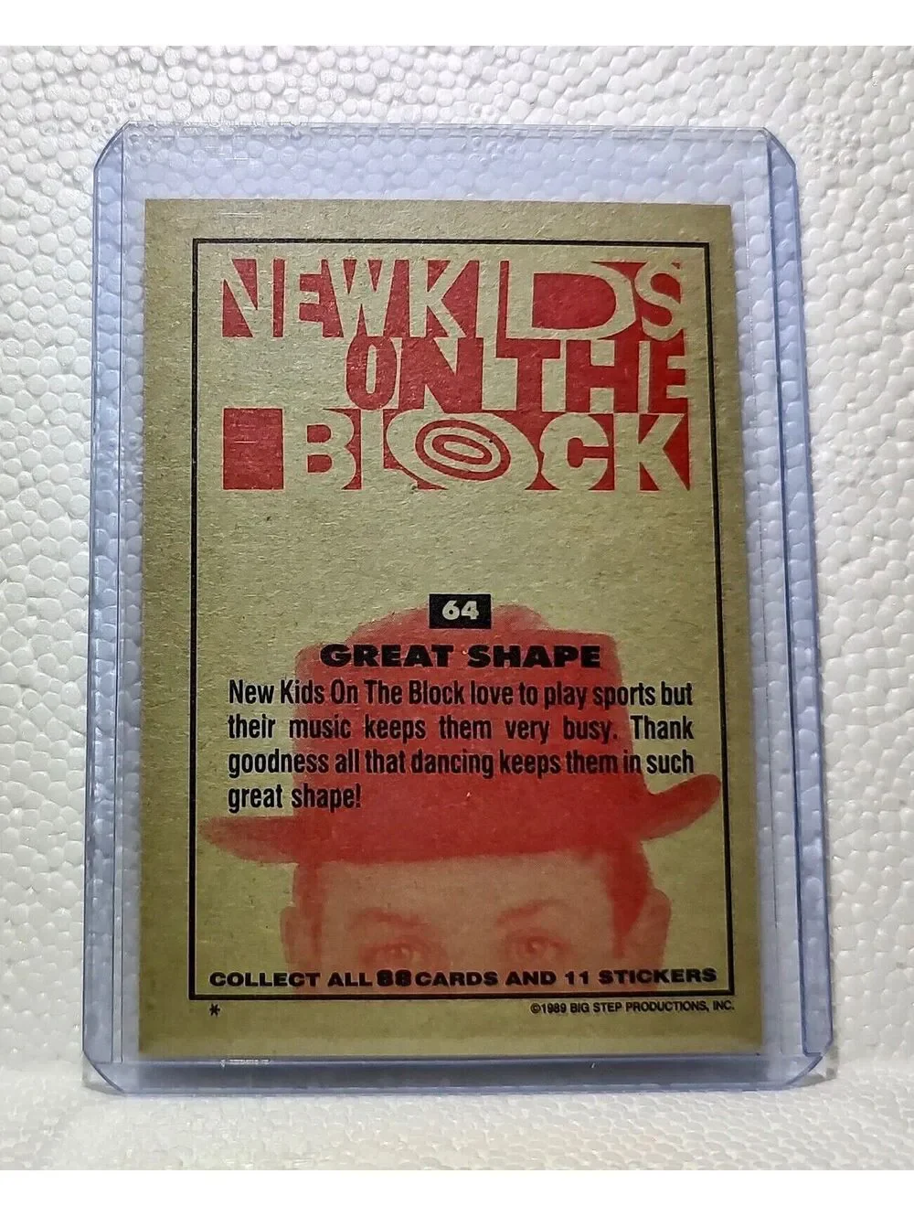 Great Shape 1989 New Kids on the Block #64 Trading Card